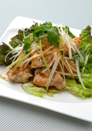 ＜ちょいしおレシピ＞鶏肉の香味甘酢ソース-レシピのメイン写真