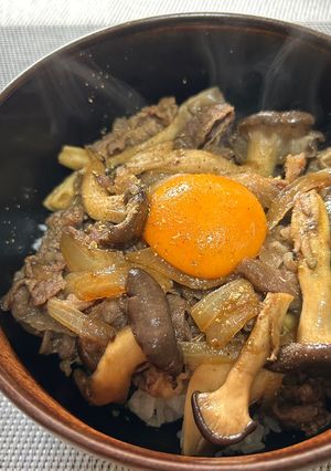 ひら茸できのこ丼🍄‍🟫-レシピのメイン写真