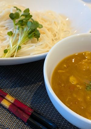 やみつき!!トマトカレーつけそうめん-レシピのメイン写真