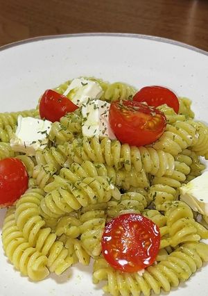 イタリア産パスタで★冷製パスタ(ジェノベーゼ)-レシピのメイン写真