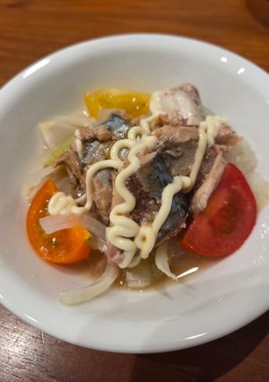 サバ缶とたまねぎのサラダ☆-レシピのメイン写真