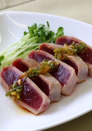 マグロステーキ-レシピのメイン写真