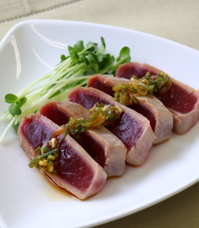 マグロステーキ-レシピのメイン写真