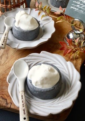 濃厚♪黒ごまプリン-レシピのメイン写真