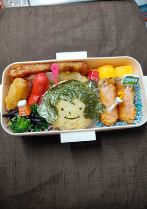 なつみ弁当☆ヨシタケシンスケさんキャラ弁-レシピのメイン写真