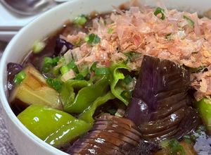 茄子と万願寺とうがらしの煮浸し-レシピのメイン写真
