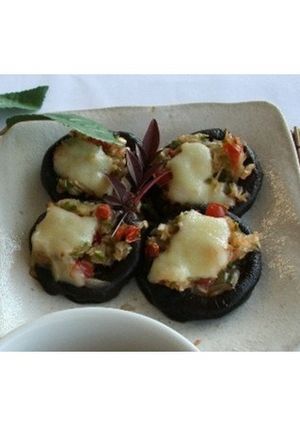 【副菜】まるごとしいたけピザ-レシピのメイン写真