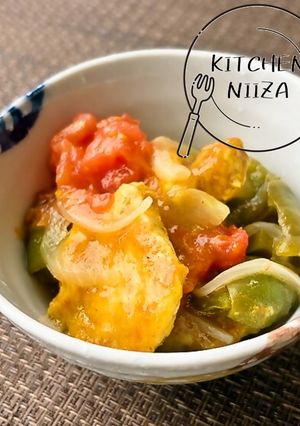 チキンとトマトのカレー蒸し-レシピのメイン写真