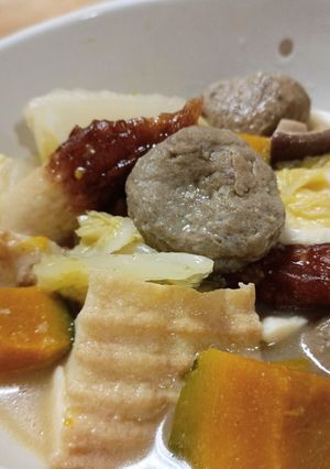 練り物で味噌ちゃんこ-レシピのメイン写真