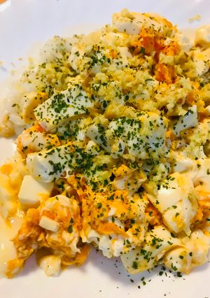 豆腐と玉子炒めのライスプレート-レシピのメイン写真