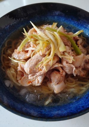 冷たいラーメンの具(冷しゃぶver.)-レシピのメイン写真