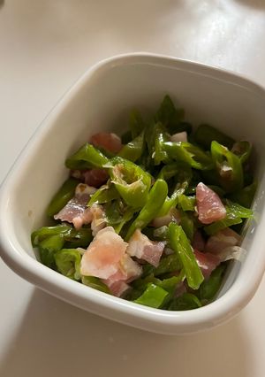 ししとう生ハム和え-レシピのメイン写真