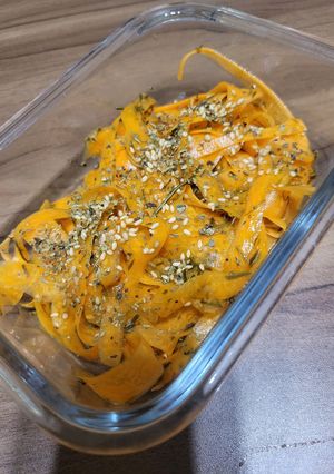 人参ととろろ昆布の黒酢入りさっぱり和え-レシピのメイン写真