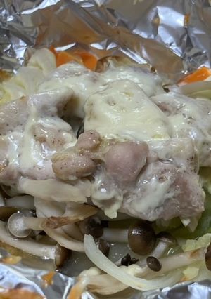 鶏肉のホイル焼き-レシピのメイン写真