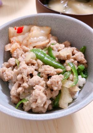 ひき肉とピーマン炒め-レシピのメイン写真
