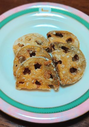 蓮根の唐揚げ-レシピのメイン写真