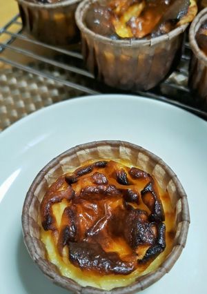 ★カップのレーズン入りバスクチーズケーキ-レシピのメイン写真
