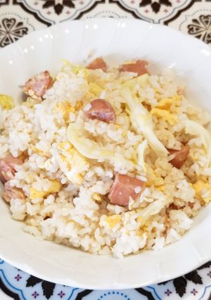 非常食のお米を使ったチャーハン-レシピのメイン写真