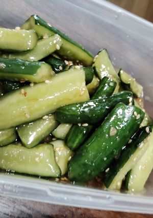 さっぱり胡瓜の梅肉生姜和え-レシピのメイン写真