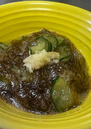 ヘルシー健康食！　もずく酢-レシピのメイン写真