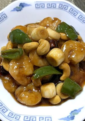 宮保虾球（海老とカシューナッツの四川風甘酢炒め）-レシピのメイン写真