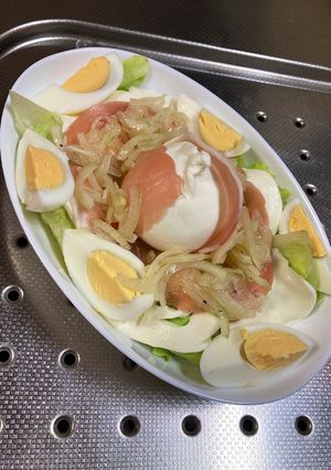 モッツァレラと生ハムのカルパッチョ　-レシピのメイン写真