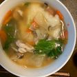 お一人様!お雑煮にさっぱりレモン隠し味