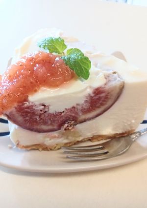 イチジクのレアチーズ-レシピのメイン写真