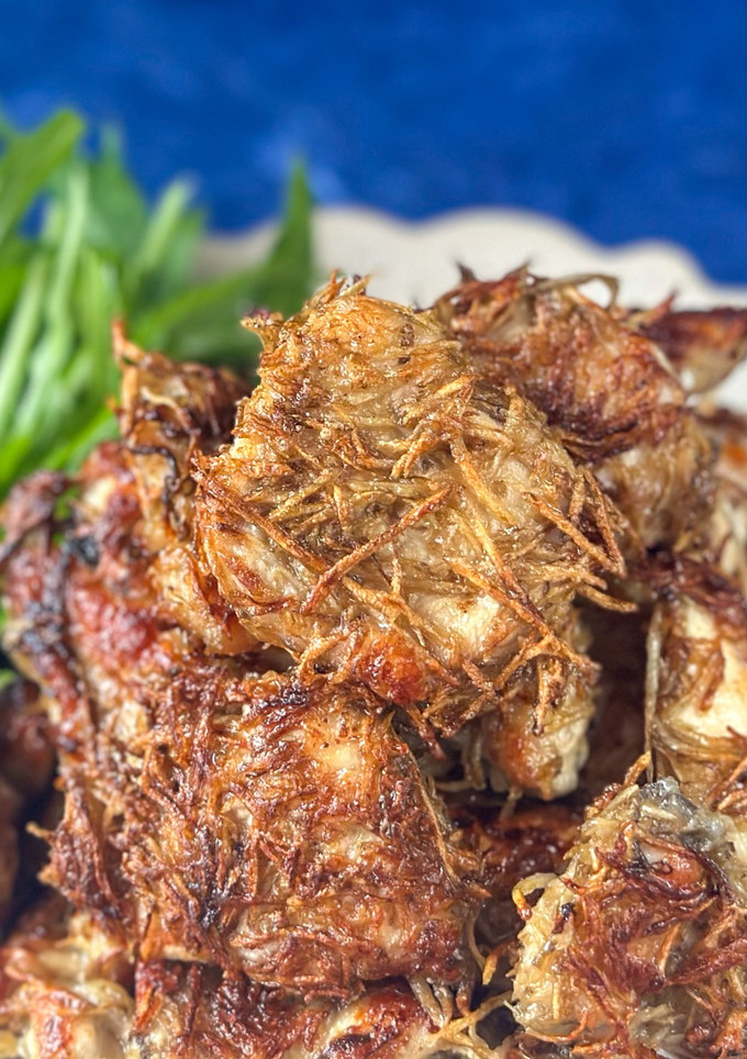 胸肉2枚で40個！揚げない！ごぼう唐揚げ-レシピのメイン写真