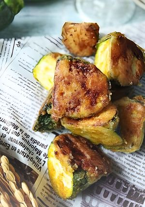 カリほくっ☆ズッキーニ塩麹カレー唐揚げ-レシピのメイン写真