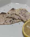 お刺身に飽きたら・・はまちのマヨ焼き