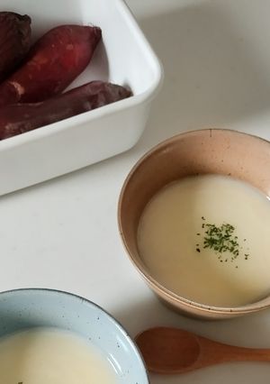 さつまいもポタージュ🍠-レシピのメイン写真