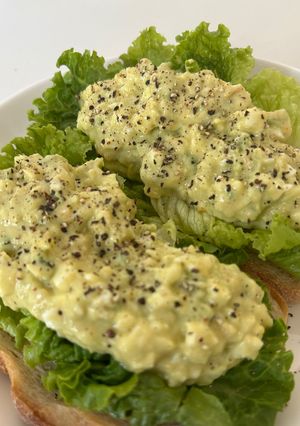 ヘルシーで美味しいアボカドのオープンサンド-レシピのメイン写真