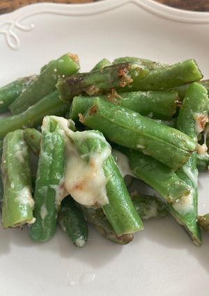 インゲンのチーズ炒め-レシピのメイン写真