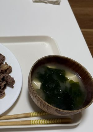 初めてのお味噌汁-レシピのメイン写真