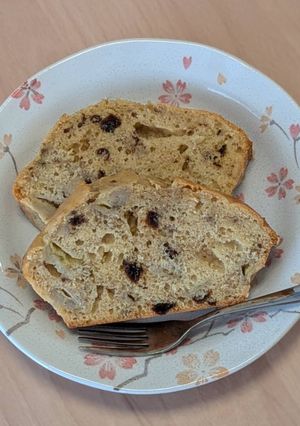 バナナとプルーンのパウンドケーキ-レシピのメイン写真