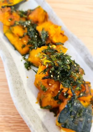 韓国風レンチンかぼちゃ🎃-レシピのメイン写真