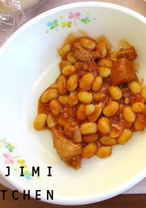 豚肉と大豆のトマト煮-レシピのメイン写真