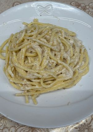 カッチャエペペ(ペコリーノと黒胡椒のパスタ)-レシピのメイン写真