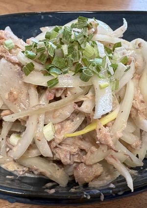 サバ缶と玉ねぎサラダ-レシピのメイン写真