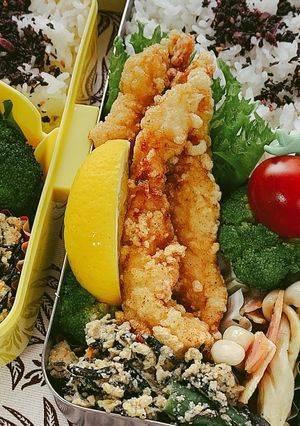 【ささ身のスティック竜田】お弁当おかず-レシピのメイン写真