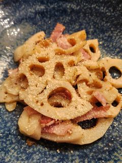 レンコンとベーコンの炒め物-レシピのメイン写真
