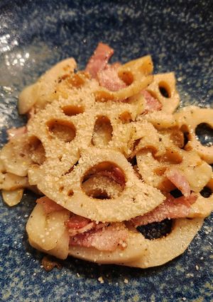 レンコンとベーコンの炒め物-レシピのメイン写真
