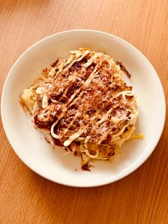 キャベツたっぷり米粉のお好み焼き(豚玉)-レシピのメイン写真