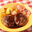 簡単★つなぎなし★バーベキューハンバーグ