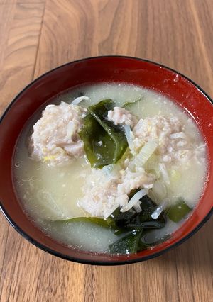 もやしでかさ増し、肉団子スープ-レシピのメイン写真