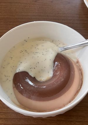とろけるチョコプリン-レシピのメイン写真