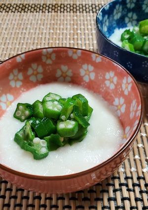 とろろオクラ-レシピのメイン写真