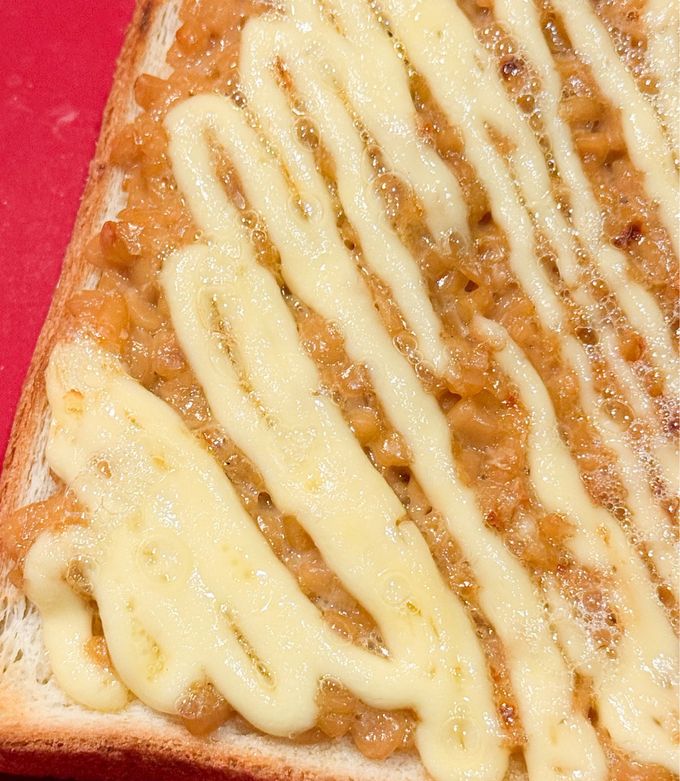 子供も大好き！納豆トースト！-レシピのメイン写真