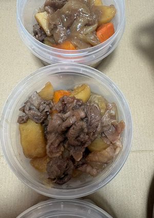 冷凍じゃがいもで肉じゃが作り置き-レシピのメイン写真
